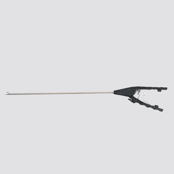Laparoskopik Sağ El Needle Holder - Plastik Saplı - PraticMed - 3