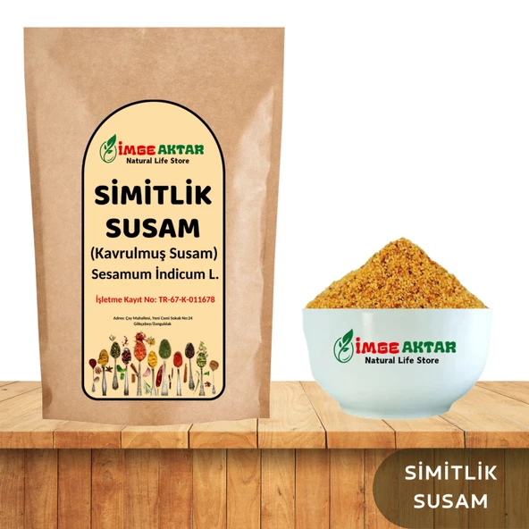 Simitlik Susam-Kavrulmuş Susam 100g