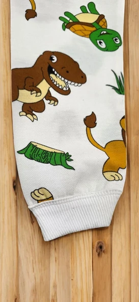 Dinazorlu Erkek Bebek Pijama Takım - 7