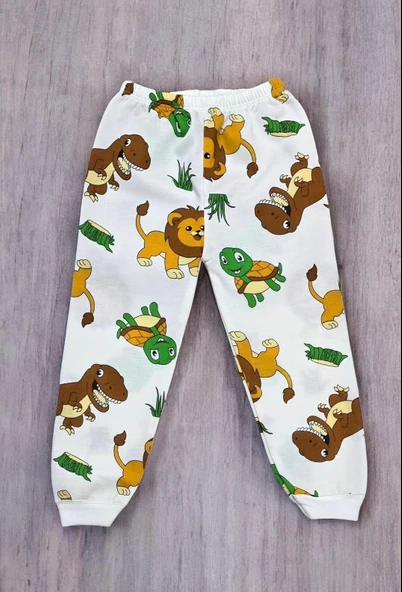 Dinazorlu Erkek Bebek Pijama Takım - 4