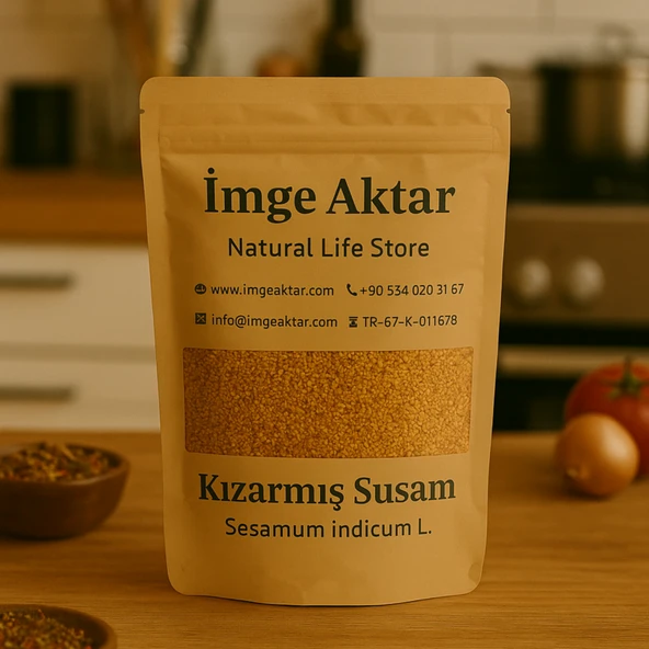 Simitlik Susam Kavrulmuş Susam 100g - Resim 2