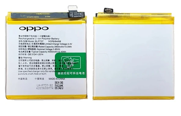 Oppo Reno 2Z Uyumlu Batarya Pil Sıfır Orijinal ürün görseli 1