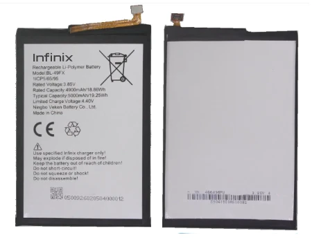 Infinix Smart 6 PLUS Uyumlu Batarya Pil Sıfır Orijinal