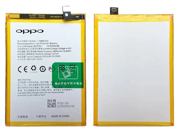 Oppo A52 Uyumlu Batarya Pil Sıfır Orijinal