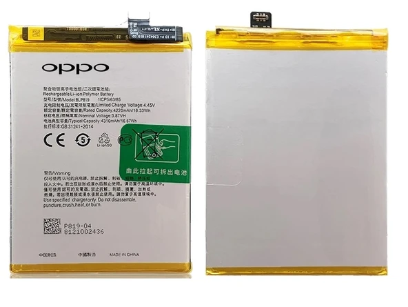 Oppo Reno 5 LİTE Uyumlu Batarya Pil Sıfır Orijinal