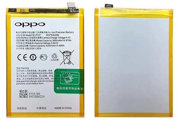 Oppo Realme C2 Uyumlu Batarya Pil Sıfır Orijinal