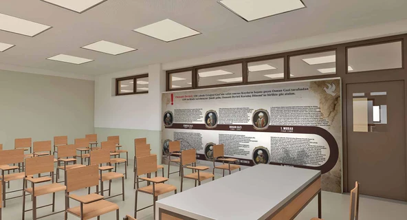 Osmanlı Kuruluş Okul Duvar Kağıdı - 3