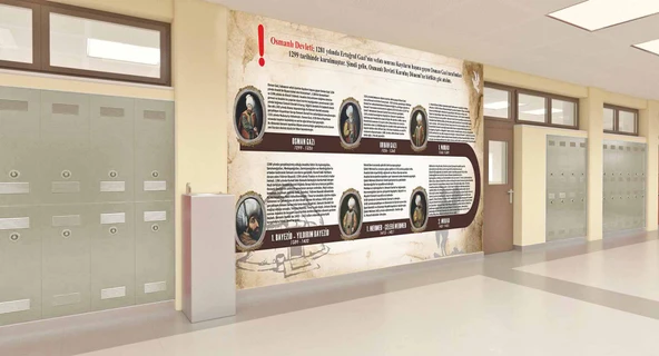 Osmanlı Kuruluş Okul Duvar Kağıdı - 2