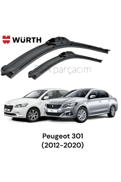 Peugeot 301 Silecek Takımı (2012-2020) 2'li