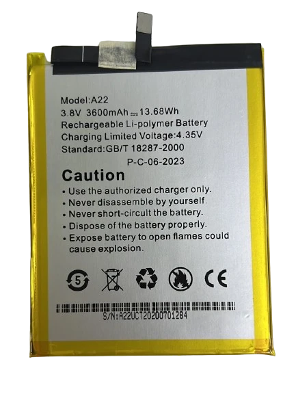 Hiking A22 Uyumlu Batarya Pil Sıfır Orijinal ürün görseli 1