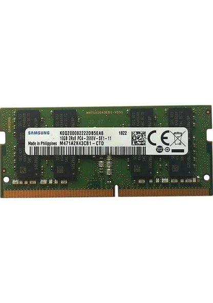 Samsung M471A2K43CB1-CTD 16 GB DDR4 2666 MHz CL19 Notebook Ram - Resim 1