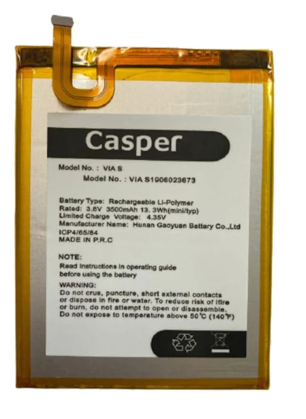 Casper Via S Uyumlu Batarya Pil Sıfır Orijinal ürün görseli 1