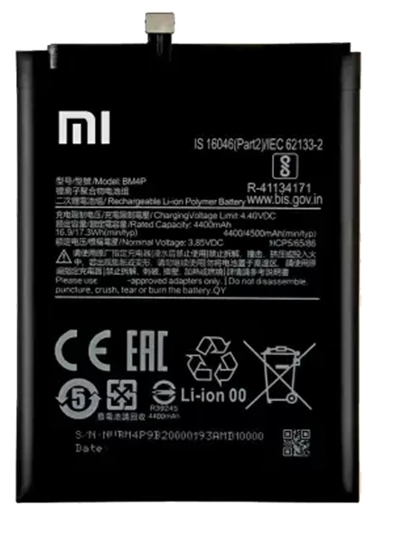 Xiaomi Redmi K30 - BM 4P - Uyumlu Batarya Pil Sıfır Orijinal ürün görseli 1