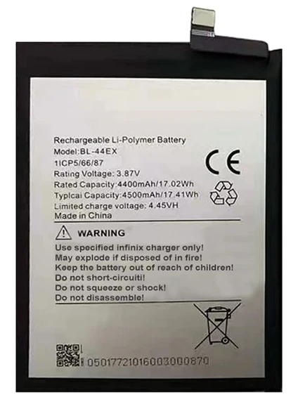 Infinix ZERO 20 Uyumlu Batarya Pil Sıfır Orijinal ürün görseli 1