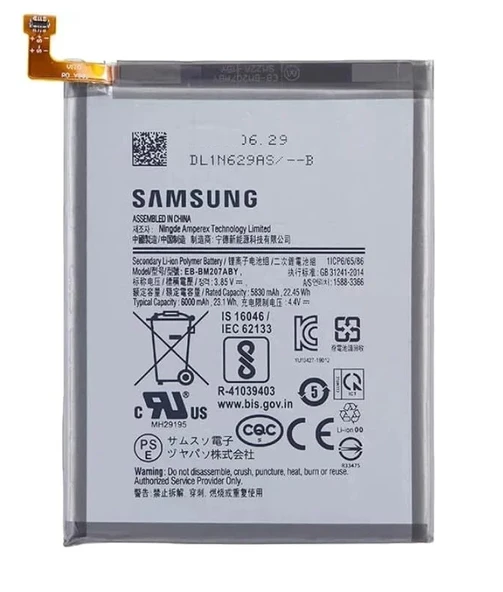 Samsung Galaxy M30S - SM-M307 Uyumlu Batarya Pil Sıfır Orijinal ürün görseli 1