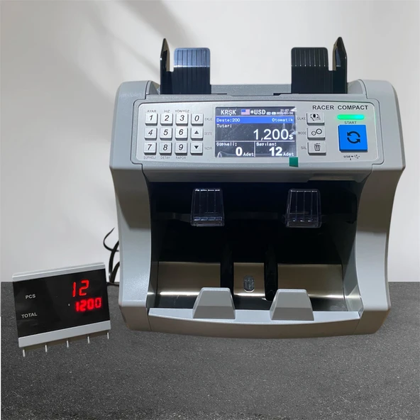 RACER  COMPACT PRENTER Lİ PARA SAYMA MAKİNESİ - 2