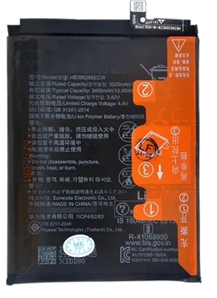 Huawei P Smart 2019 Uyumlu Batarya Pil Sıfır Orijinal
