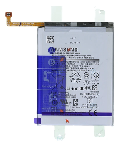 Samsung Galaxy M13 - SM-M135 Uyumlu Batarya Pil Sıfır Orijinal ürün görseli 1