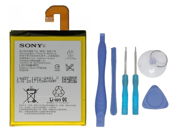 Sony Z3 Uyumlu Batarya Pil Sıfır Orijinal + TAMİR SETİ ürün görseli 1