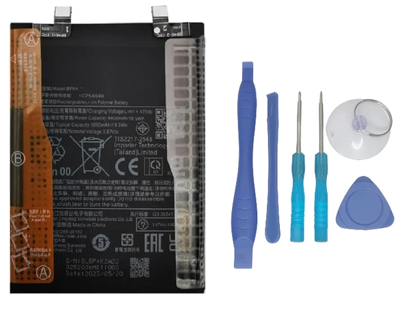 Xiaomi Redmi NOTE 12 PRO 4G - Uyumlu Batarya Pil Sıfır Orijinal + TAMİR SETİ