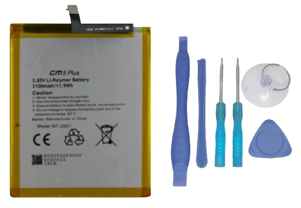 General Mobile GM 5 PLUS Uyumlu Batarya Pil Sıfır Orijinal + TAMİR SETİ