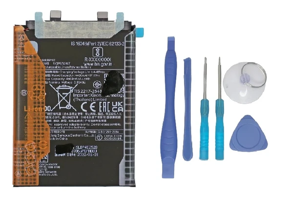 Xiaomi MI 13 LITE - BP 4E - Uyumlu Batarya Pil Sıfır Orijinal + TAMİR SETİ ürün görseli 1