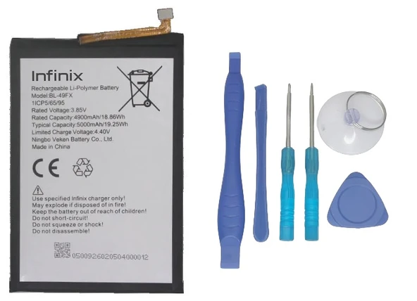 Infinix ZERO X NEO Uyumlu Batarya Pil Sıfır Orijinal + TAMİR SETİ ürün görseli 1