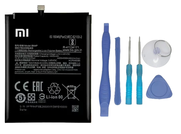 Xiaomi Redmi K30 - BM 4P - Uyumlu Batarya Pil Sıfır Orijinal + TAMİR SETİ ürün görseli 1