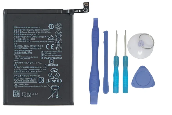 Huawei MATE 20 Lite Uyumlu Batarya Pil Sıfır Orijinal + TAMİR SETİ ürün görseli 1