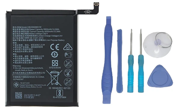 Huawei P40 Lite E Uyumlu Batarya Pil Sıfır Orijinal + TAMİR SETİ
