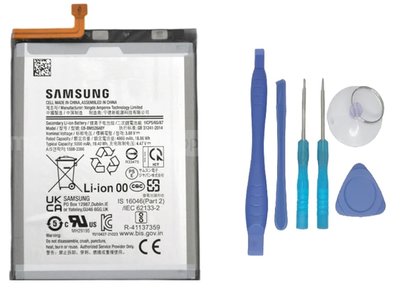 Samsung Galaxy A23 - SM-A235 Uyumlu Batarya Pil Sıfır Orijinal + TAMİR SETİ ürün görseli 1