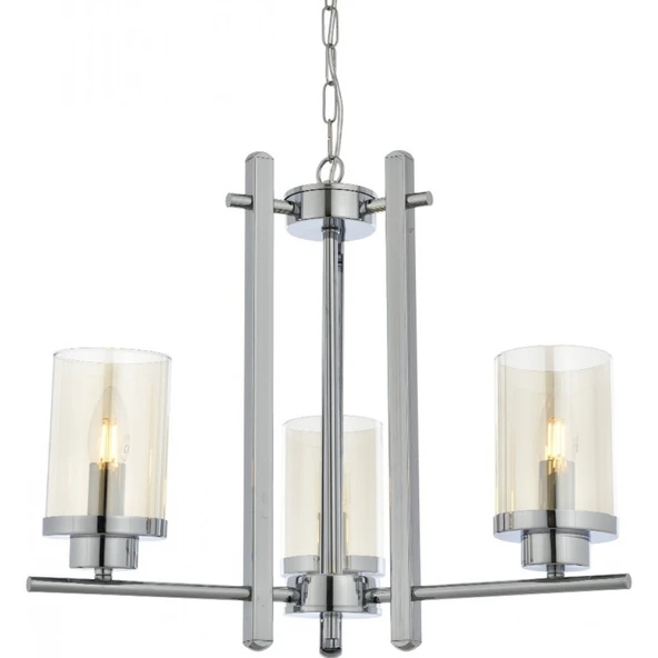 Avonni AV-4209-3K Krom Kaplama Modern Avize