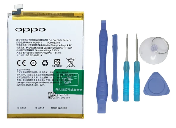 Oppo A71 - Blp641 -Uyumlu Batarya Pil Sıfır Orijinal + TAMİR SETİ ürün görseli 1