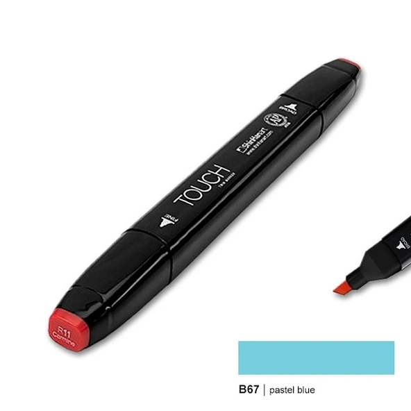 TOUCH TWIN MARKER B67 PASTEL BLUE