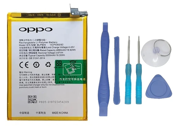 Oppo A54S - Blp805 - Uyumlu Batarya Pil Sıfır Orijinal + TAMİR SETİ ürün görseli 1