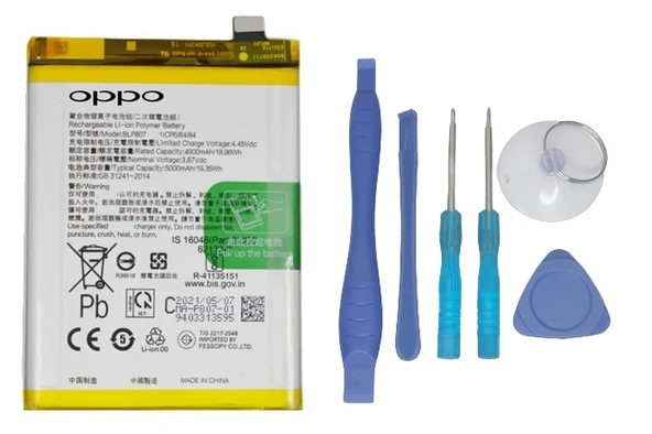 Oppo Realme Narzo 30 - Blp807 Uyumlu Batarya Pil Sıfır Orijinal + TAMİR SETİ ürün görseli 1