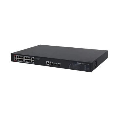 DAHUA PFS3220-16GT-240 16 PORT 16XGE-2XGE-2XGE/SFP 240W POE SWİTCH