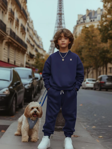 Bisiklet Yaka Eşofman Takımı - 2