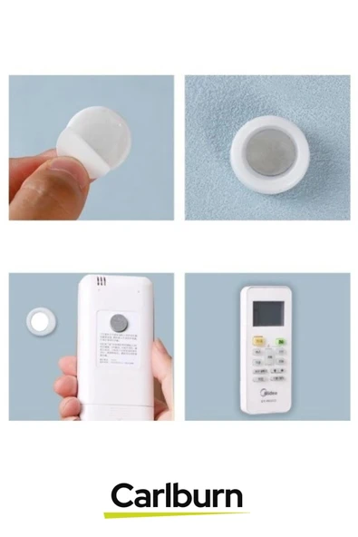 Pratik Yapışkanlı Kolay Monte Duvar Sabitleme Mıknatıslı Çok Amaçlı Kumanda Telefon Tutucu 2 ADET - 3