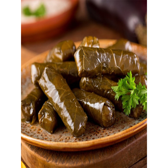 Salamura Asma Yaprağı 1,5 kg-İnce Damarsız Salamura Yaprak - 2