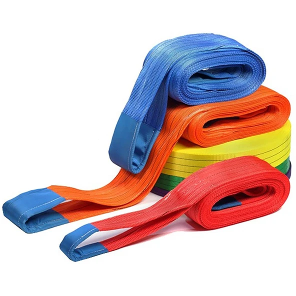 Polyester Sapan Çeki Halatı Yük Araç Çekme Halat Bez 3 Ton 2 Metre
