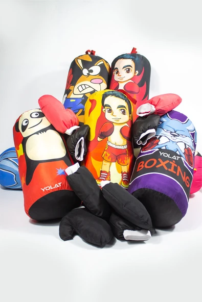 Çocuk Boks Eldiveni Orijinal Dayanıklı Unisex (1 Çift 2 Adet) - 4