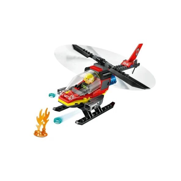 LEGO City İtfaiye Kurtarma Helikopteri 60411