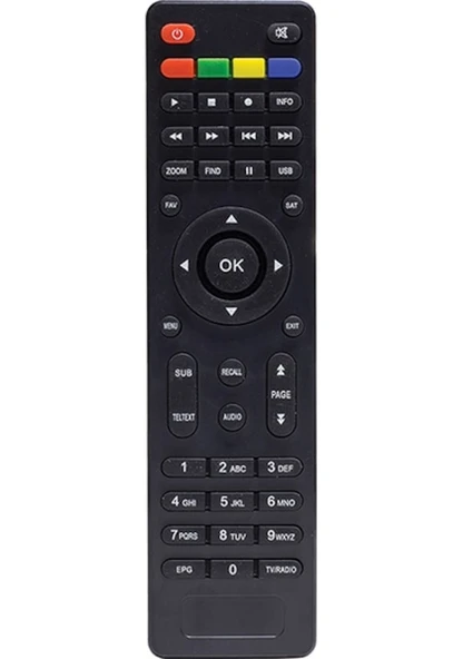 Botech Piko 500 Piko 502 Botech Mini Hd Scart Uydu Kumandası - Resim 2