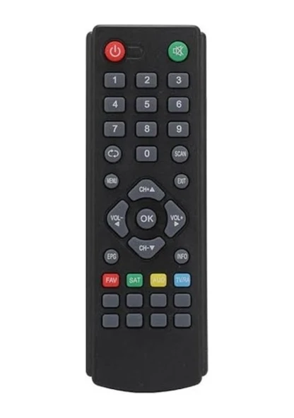 Rose Dr-5040 Mini Scart Uydu Alıcısı Kumandası Uydu Kumandası