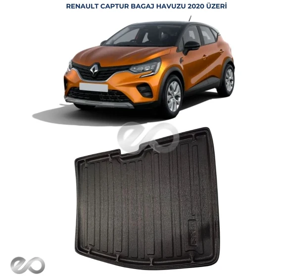 Renault Captur 2020-2023 Model Arası Alt Bagaj Havuzu - 3