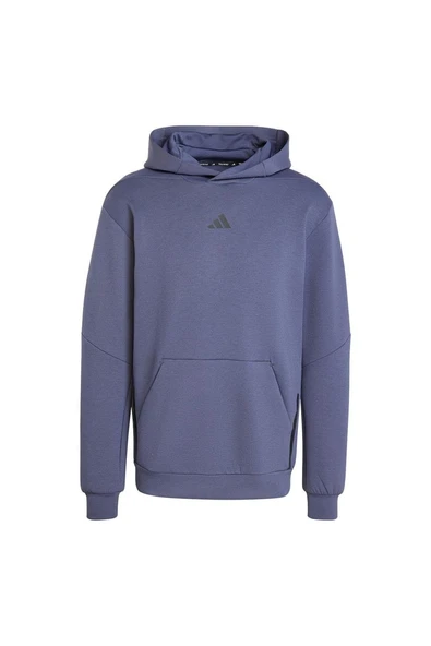 adidas D4T HOODIE Lacivert Erkek   Sweatshirt IY1122