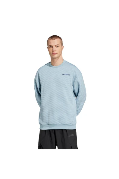 adidas XPL CREW NECK Erkek  Gri  Sweatshirt JE3919 - 2