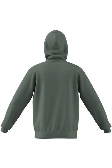 adidas ESS HOODIE FT Erkek  Yeşil  Sweatshirt JD2410 - 12