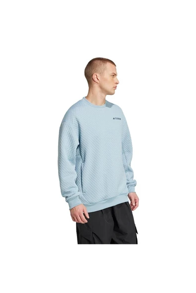 adidas XPL CREW NECK Erkek  Gri  Sweatshirt JE3919 - 4